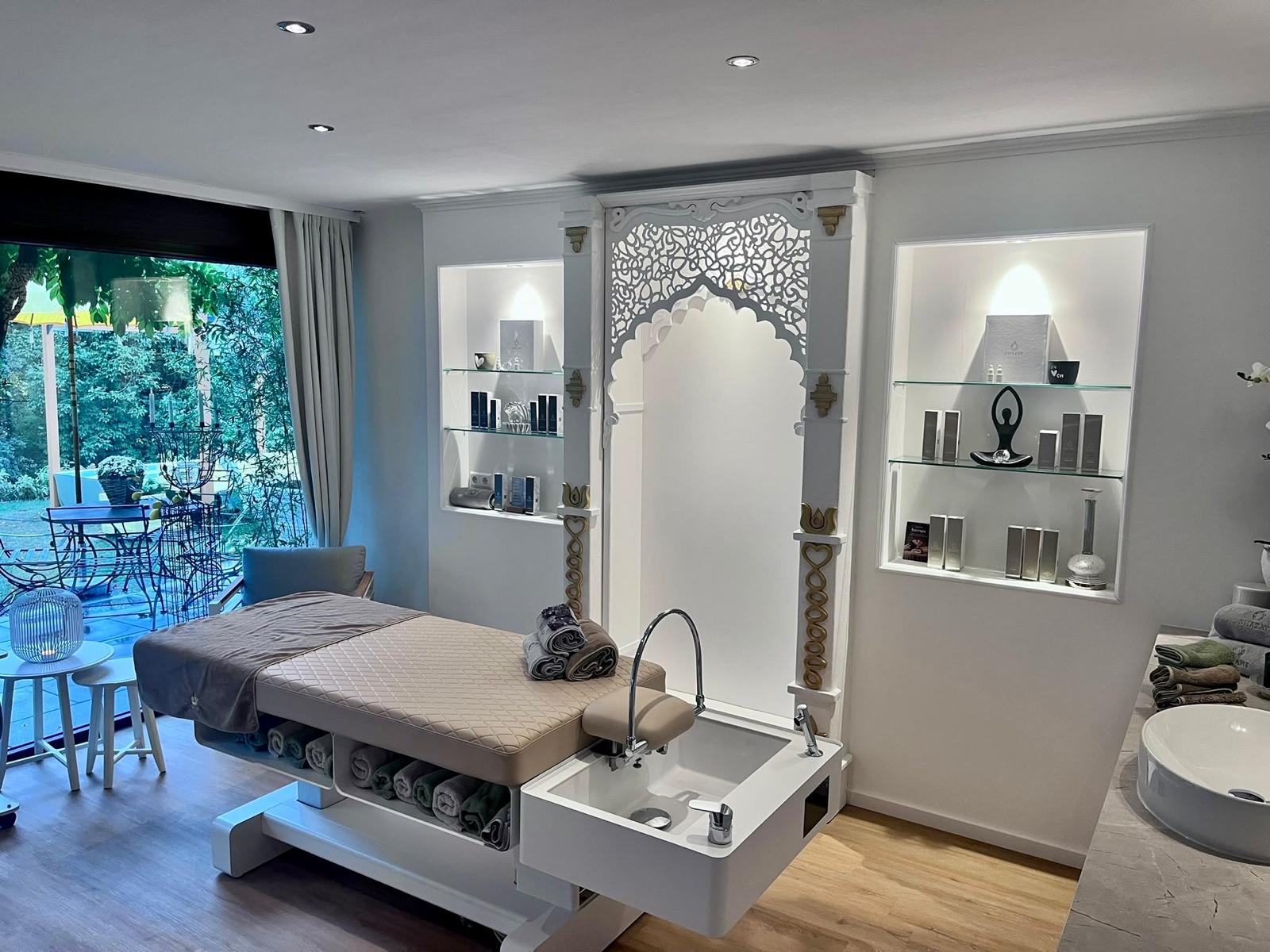 SHAZAY HeadSpa Behandlungsraum bei ATMA-VEDA
