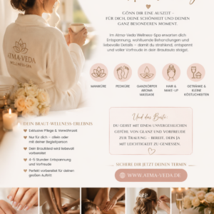 Exklusives Wellness-Erlebnis für die Braut